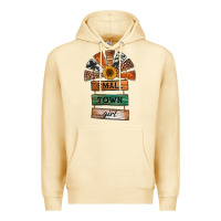 Pina Colada small town girl western windmill wooden boards Premium Hoodie - Jasminsmagicworld