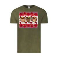 Vintage Olive mexico gnomes Vintage Tee - HRA Design Shop