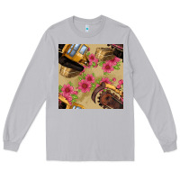 Moon Dust trencher chain seamless pattern Long Sleeve Tee - BundleAndBundleShop
