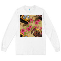 White trencher chain seamless pattern Long Sleeve Tee - BundleAndBundleShop