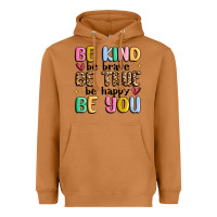 Meerkat be kind be brave be true be happy be you Heavyweight Hoodie - MaliasSmallBusiness