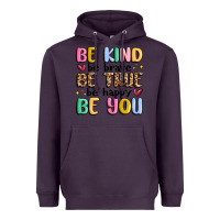 Plum be kind be brave be true be happy be you Heavyweight Hoodie - MaliasSmallBusiness