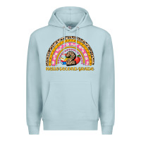 Blue Mist back to school rainbow hello second grade Premium Hoodie - AdoDesignShop