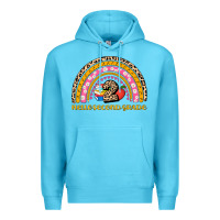 Ocean Blue back to school rainbow hello second grade Premium Hoodie - AdoDesignShop