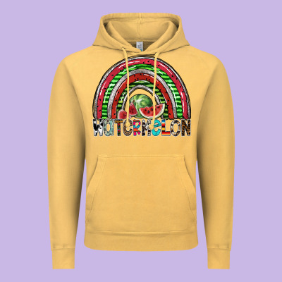 Watermelon Vintage Hoodie Designed By Sublimationcraftshop