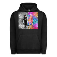 Gothic Girl And Colorful Girl Best Friends Urban Hoodie | Teevron