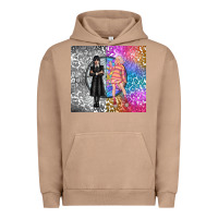 Pigment Burro gothic girl and colorful girl best friends Urban Hoodie - TumblerDesignByShophia
