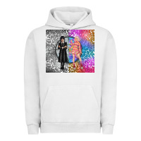 Pigment Lunar Rock gothic girl and colorful girl best friends Urban Hoodie - TumblerDesignByShophia