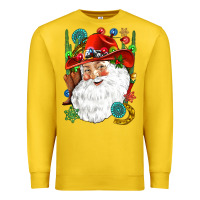 Lemon Cowboy Santa Premium Sweatshirt - NancyCooperArtShop