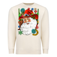 Sandshell Cowboy Santa Premium Sweatshirt - NancyCooperArtShop