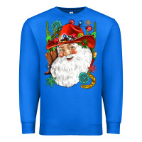 True Royal Cowboy Santa Premium Sweatshirt - NancyCooperArtShop