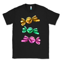 Black colorful candies Classic Tee - AdoDesignShop