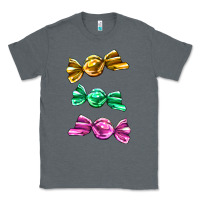 Charcoal Heather colorful candies Classic Tee - AdoDesignShop