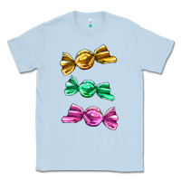 Dusty Blue colorful candies Classic Tee - AdoDesignShop