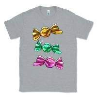 Heather Grey colorful candies Classic Tee - AdoDesignShop