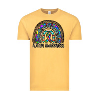 Vintage Mustard autism awareness Vintage Tee - CowhideDigitalArt