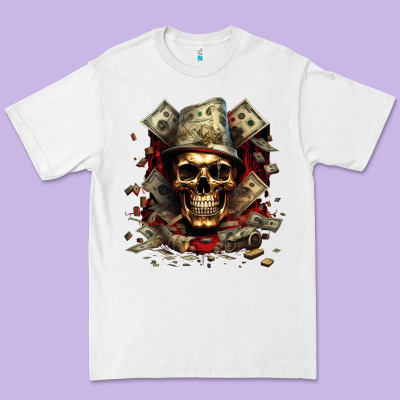 Bad Money Premium Tee Designed By Unal Design