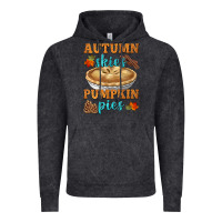 Vintage Black autumn skies pumpkin pies Vintage Hoodie - HRA Design Shop