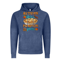 Vintage Denim autumn skies pumpkin pies Vintage Hoodie - HRA Design Shop