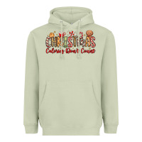 Matcha christmas calories dont count Heavyweight Hoodie - MaliasSmallBusiness