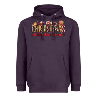 Plum christmas calories dont count Heavyweight Hoodie - MaliasSmallBusiness