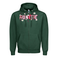 Sports Green auntie Zipper Hoodie - MaliasSmallBusiness