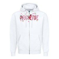 White auntie Zipper Hoodie - MaliasSmallBusiness