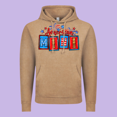 American Mini Vintage Hoodie Designed By Neo Western