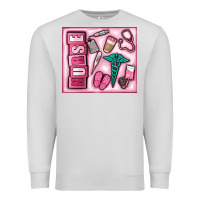 Dove Grey nurse Premium Sweatshirt - MaliasSmallBusiness