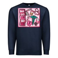 Navy nurse Premium Sweatshirt - MaliasSmallBusiness