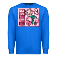 True Royal nurse Premium Sweatshirt - MaliasSmallBusiness