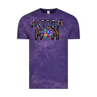 Cloud Purple autism mom Vintage Tee - CowhideDigitalArt