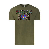 Vintage Olive autism mom Vintage Tee - CowhideDigitalArt