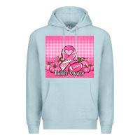 Blue Mist tackle cancer pumpkins football and ribbon Premium Hoodie - Jasminsmagicworld