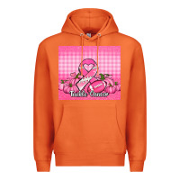 Carrot tackle cancer pumpkins football and ribbon Premium Hoodie - Jasminsmagicworld