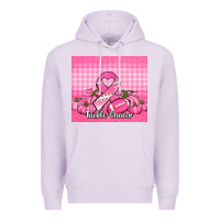 Lilac tackle cancer pumpkins football and ribbon Premium Hoodie - Jasminsmagicworld