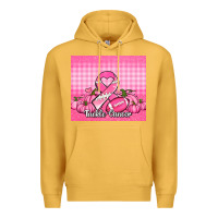 Mustard tackle cancer pumpkins football and ribbon Premium Hoodie - Jasminsmagicworld