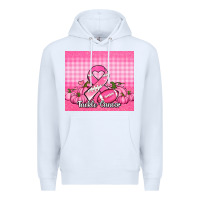 White tackle cancer pumpkins football and ribbon Premium Hoodie - Jasminsmagicworld