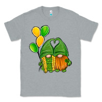 Heather Grey St Patrick's Day Gnomes Classic Tee - Jasminsmagicworld
