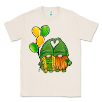 Natural St Patrick's Day Gnomes Classic Tee - Jasminsmagicworld