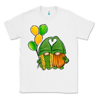 White St Patrick's Day Gnomes Classic Tee - Jasminsmagicworld