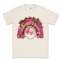 Natural pink christmas rainbow Classic Tee - AdoDesignShop
