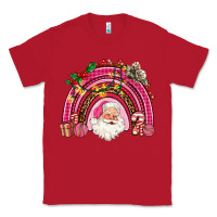 Red pink christmas rainbow Classic Tee - AdoDesignShop