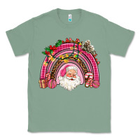 Sage pink christmas rainbow Classic Tee - AdoDesignShop