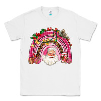 White pink christmas rainbow Classic Tee - AdoDesignShop