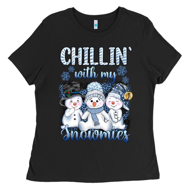 Chillin  With My Sowmies Ladies Tee by AdoDesignShop | Teevron