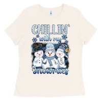 Bone chillin  with my sowmies Ladies Tee - AdoDesignShop