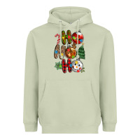 Matcha ho ho ho with Heavyweight Hoodie - MaliasSmallBusiness