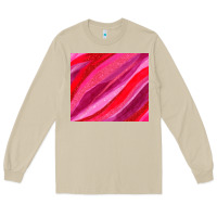 Mushroom valentines day glitter and watercolor Long Sleeve Tee - AdoDesignShop