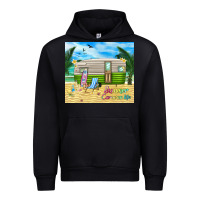 Black summer caravan life Urban Hoodie - TumblerDesignByShophia